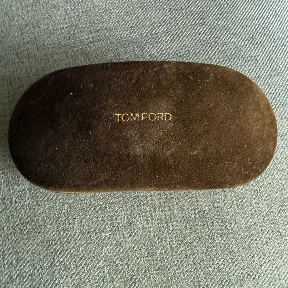 Tom Ford Dark Brown Eyewear Case